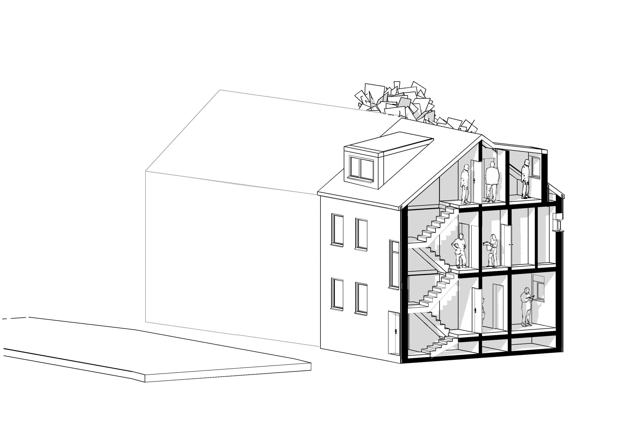 AUSBAU EINES MEHRFAMILIENHAUSES
